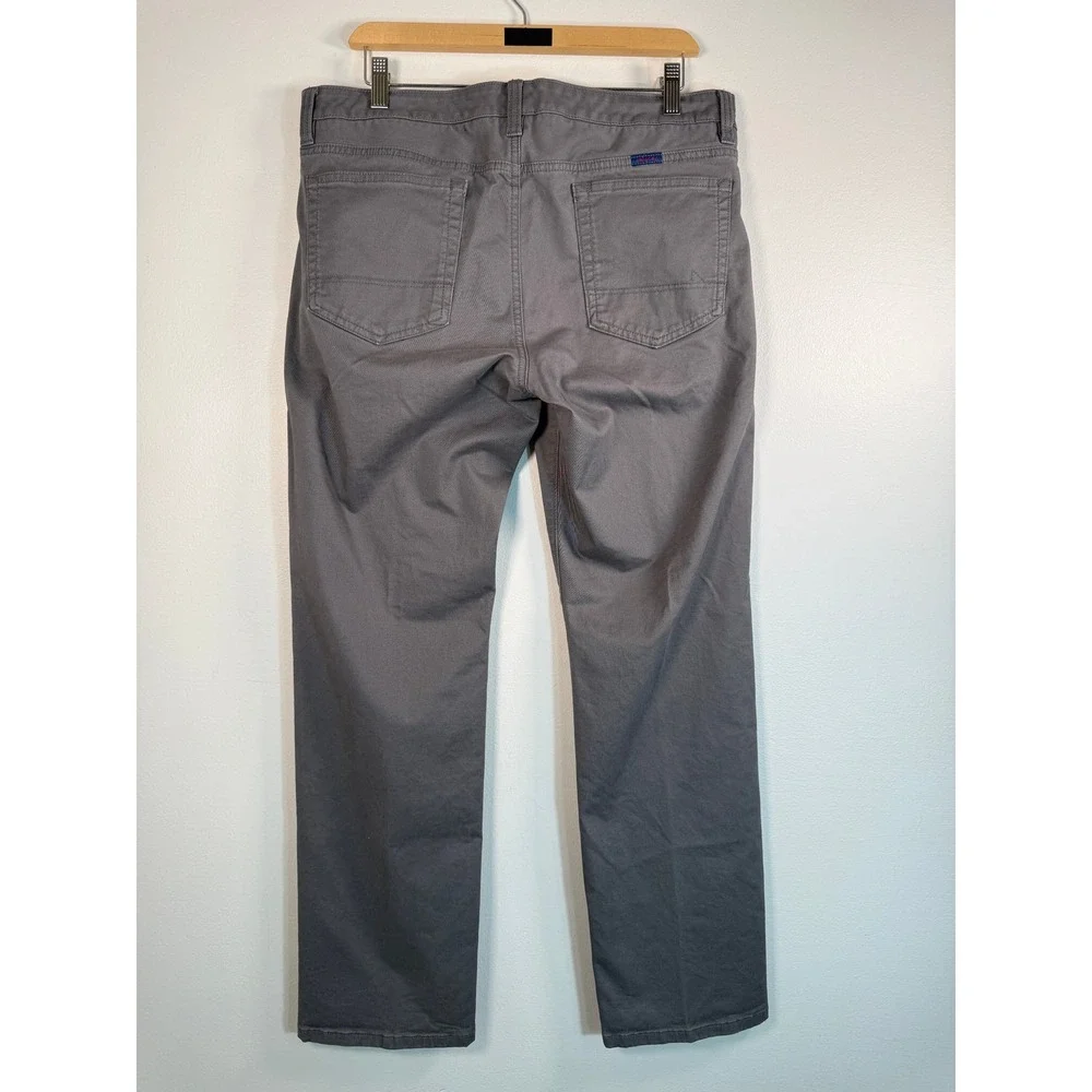 UNTUCKit Pants Mens 34 Don Santiago Grey Golf Office Relaxed Fit Stretch EUC